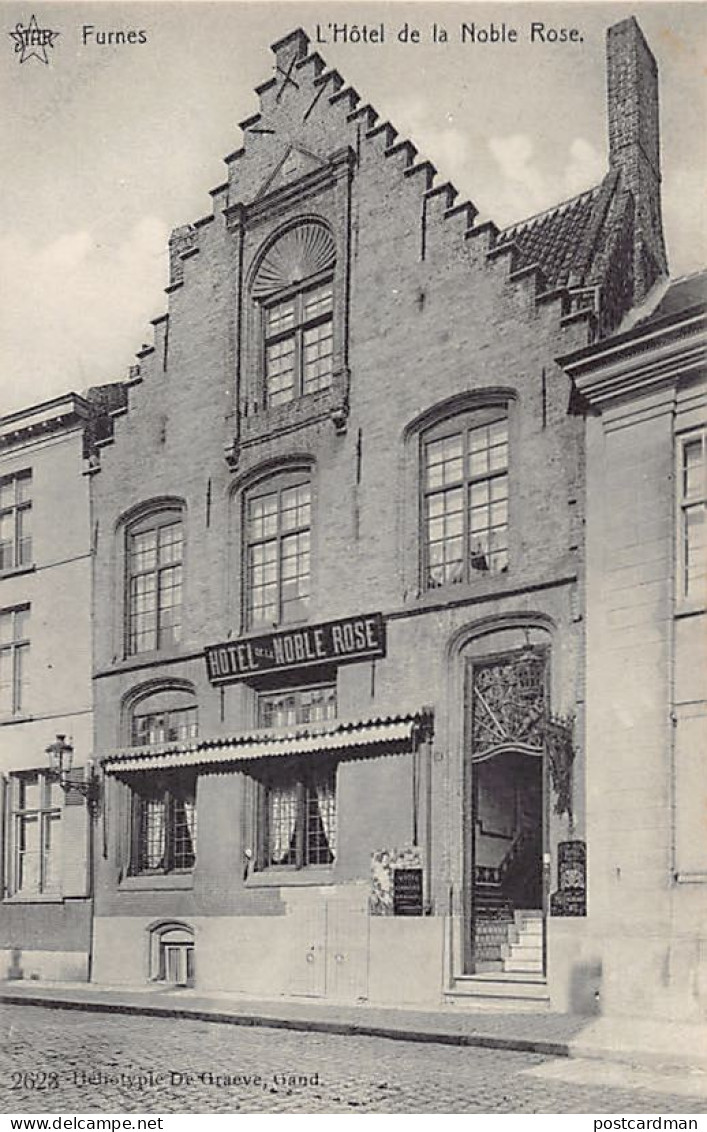 België - VEURNE (W. Vl.) Hôtel De La Noble Rose - Veurne
