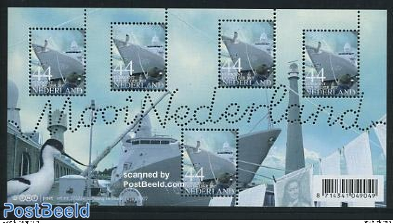 Netherlands 2007 Beautiful Holland S/s, Den Helder, Mint NH, Transport - Various - Ships And Boats - Tourism - Ungebraucht