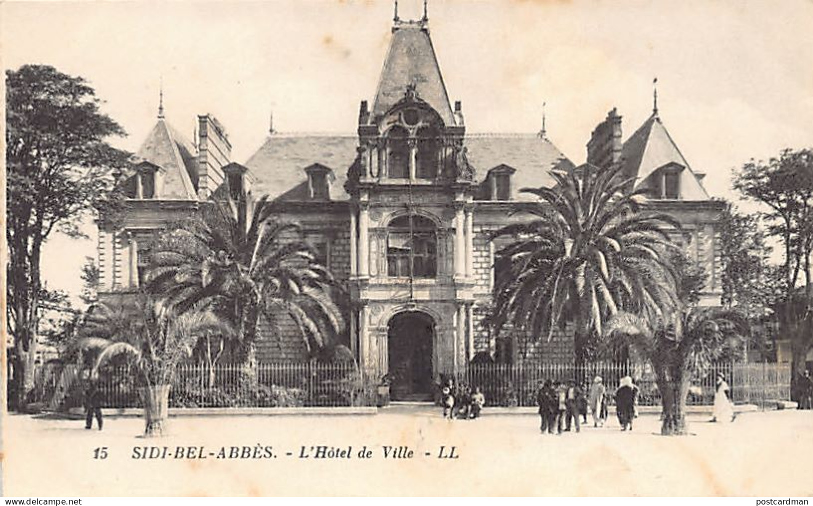 Algérie - SIDI BEL ABBÈS - L'hôtel De Ville - Ed. L.L. Lévy 15 - Sidi-bel-Abbès