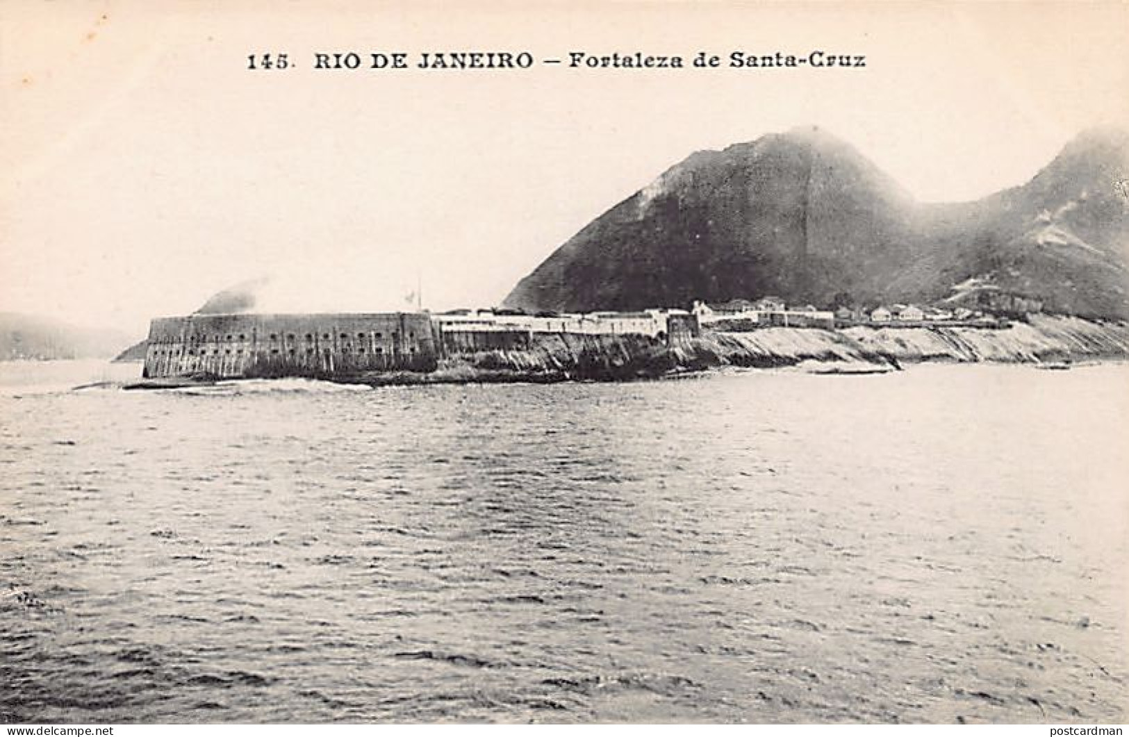 Brasil - RIO - Fortaleza De Santa-Cruz - Ed. M.M. 145 - Other & Unclassified