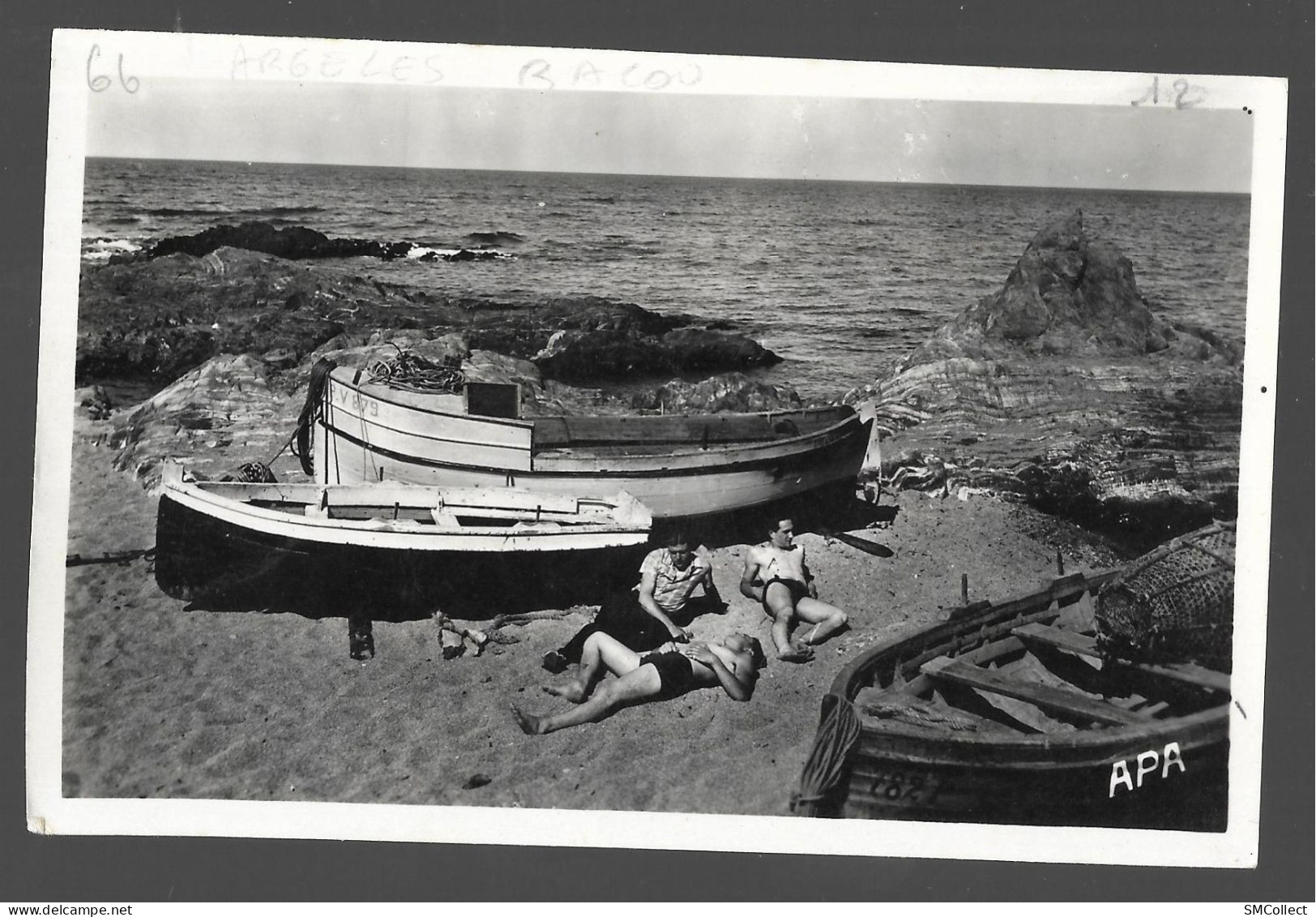 Argelès Sur Mer, Bains De Soleil à La Plage Du Racou (A17p71) - Argeles Sur Mer