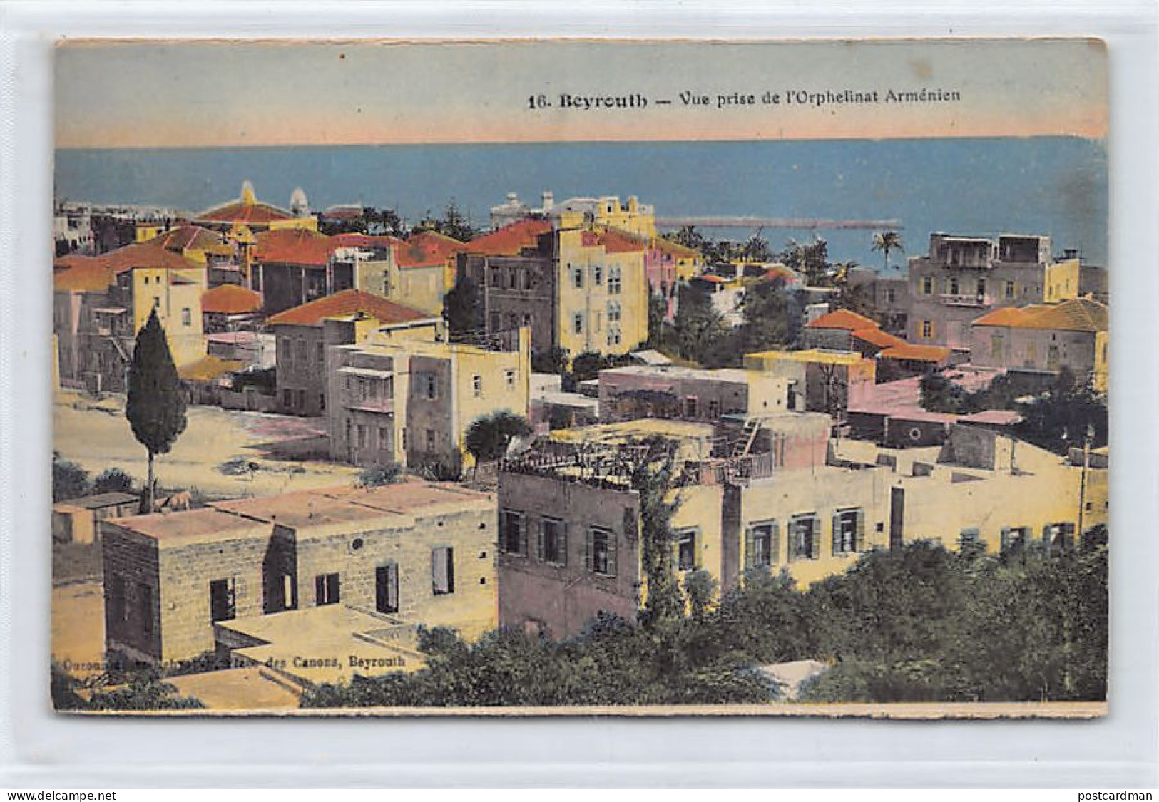 ARMENIANA - View Of The Armenian Orphanage In Beirut, Lebanon - Publ. Ouzoumanian 16 - Armenia