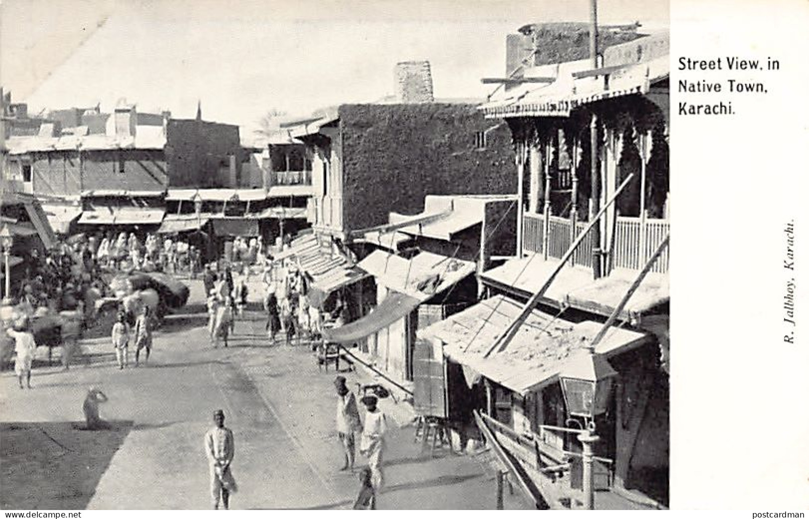 Pakistan - KARACHI - Street View, In Native Town - Publ. R. Jalbhoy  - Pakistan