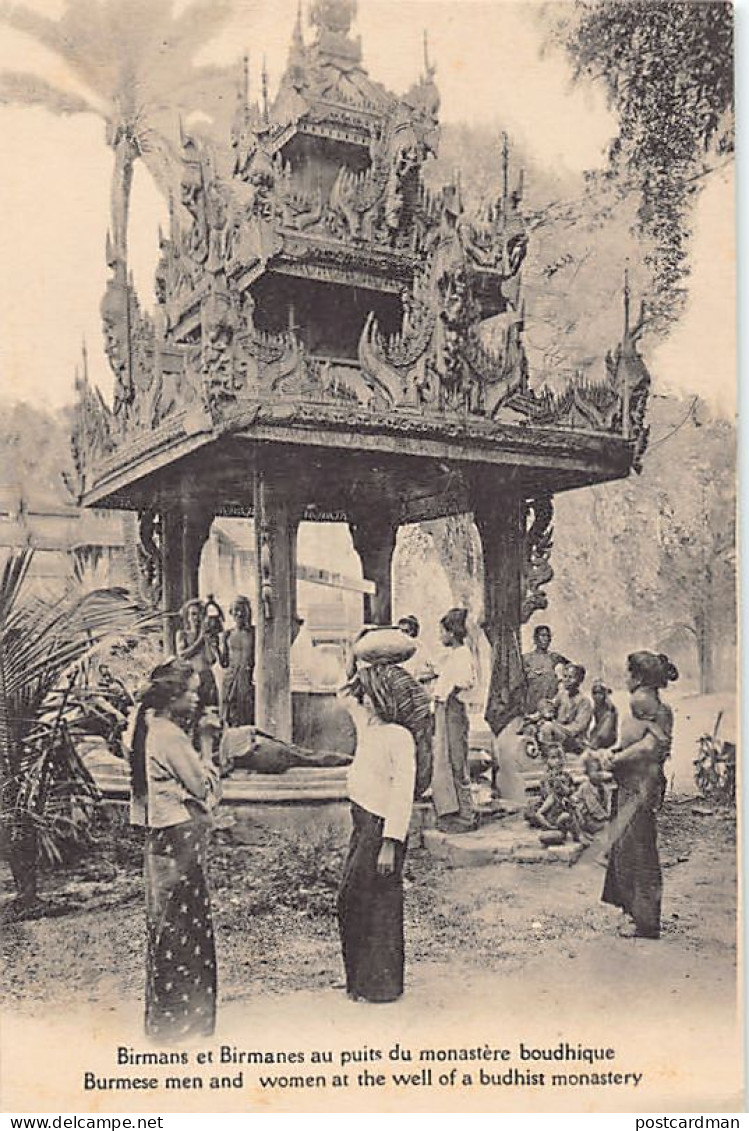 MYANMAR Burma - The Well Of A Buddhist Temple - Publ. Foreign Missions Of Paris, France - Myanmar (Burma)