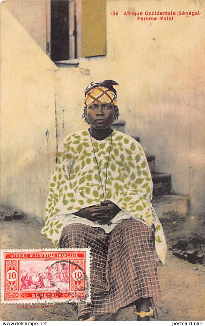 Sénégal - Femme Ouolof - Ed. Gautron 136 - Senegal