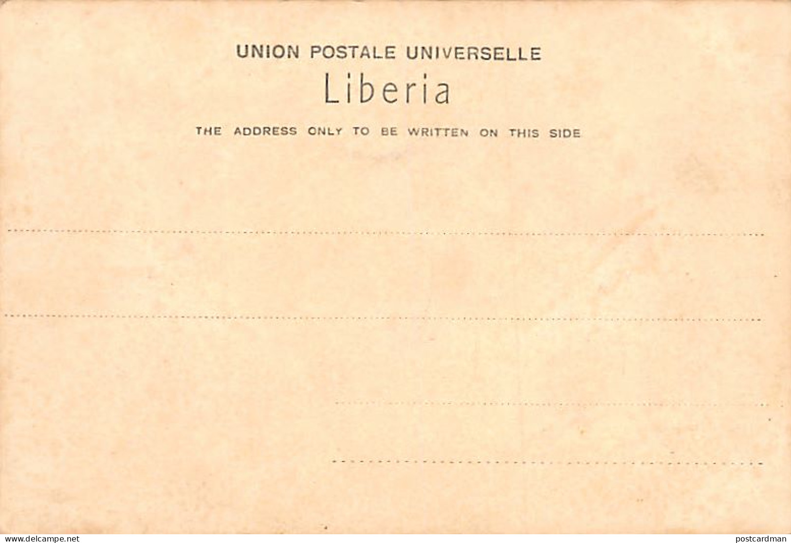 Liberia - Providence Island Opposite Monrovia - Publ. Unknown  - Liberia