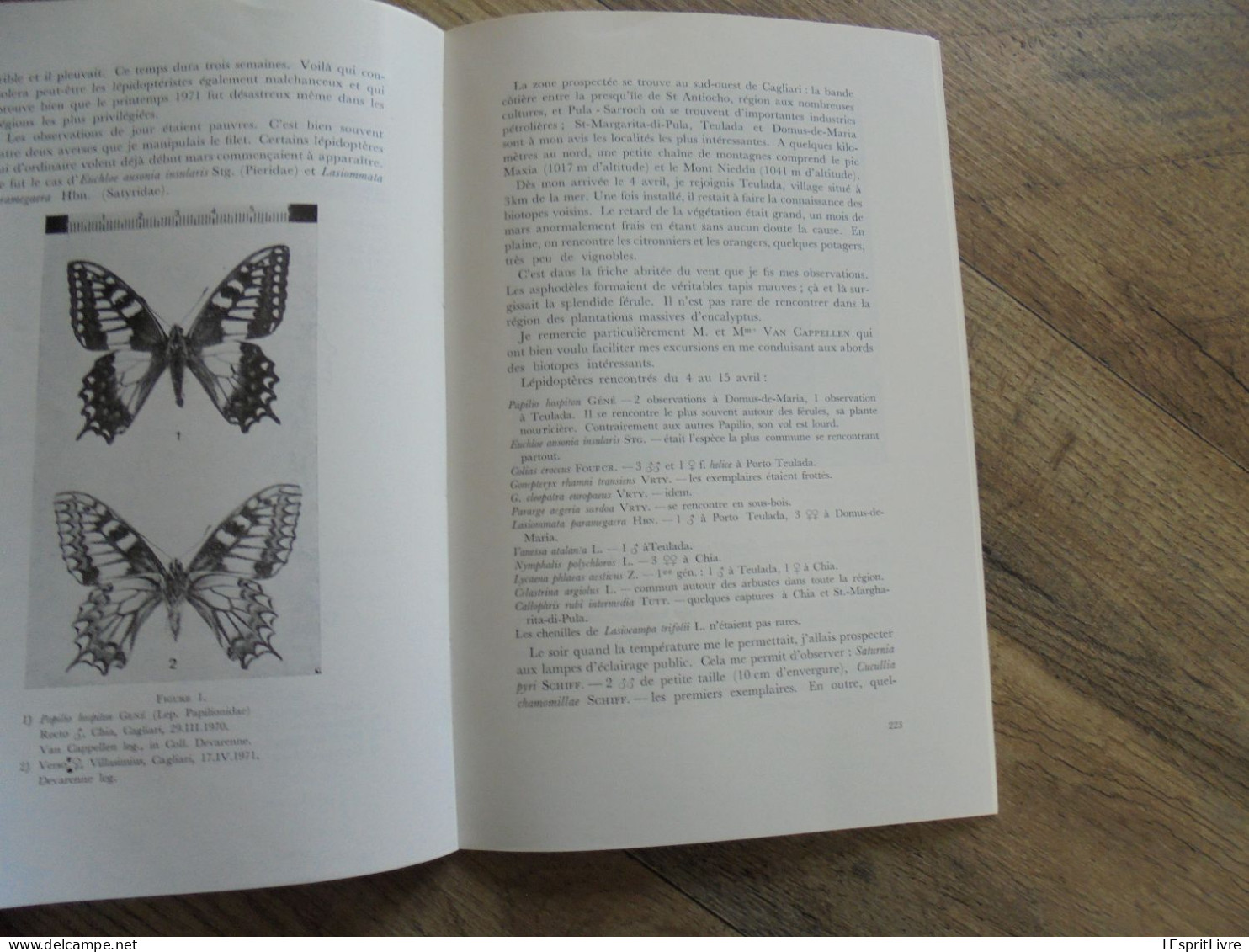 LES NATURALISTES BELGES N° 5 Année 1973 Régionalisme Génétique Sardaigne Papillon Barrage Lesse Botanique Flore
