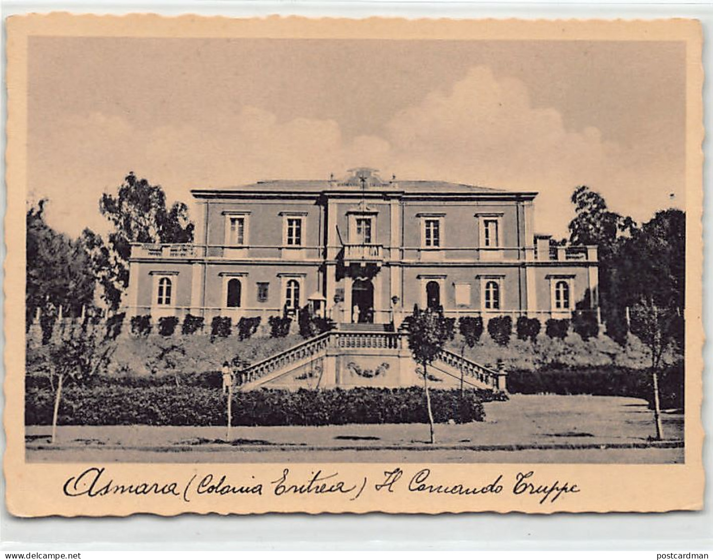 Eritrea - ASMARA - Military Headquarters - Publ. A. A. E F. Cicero  - Erythrée