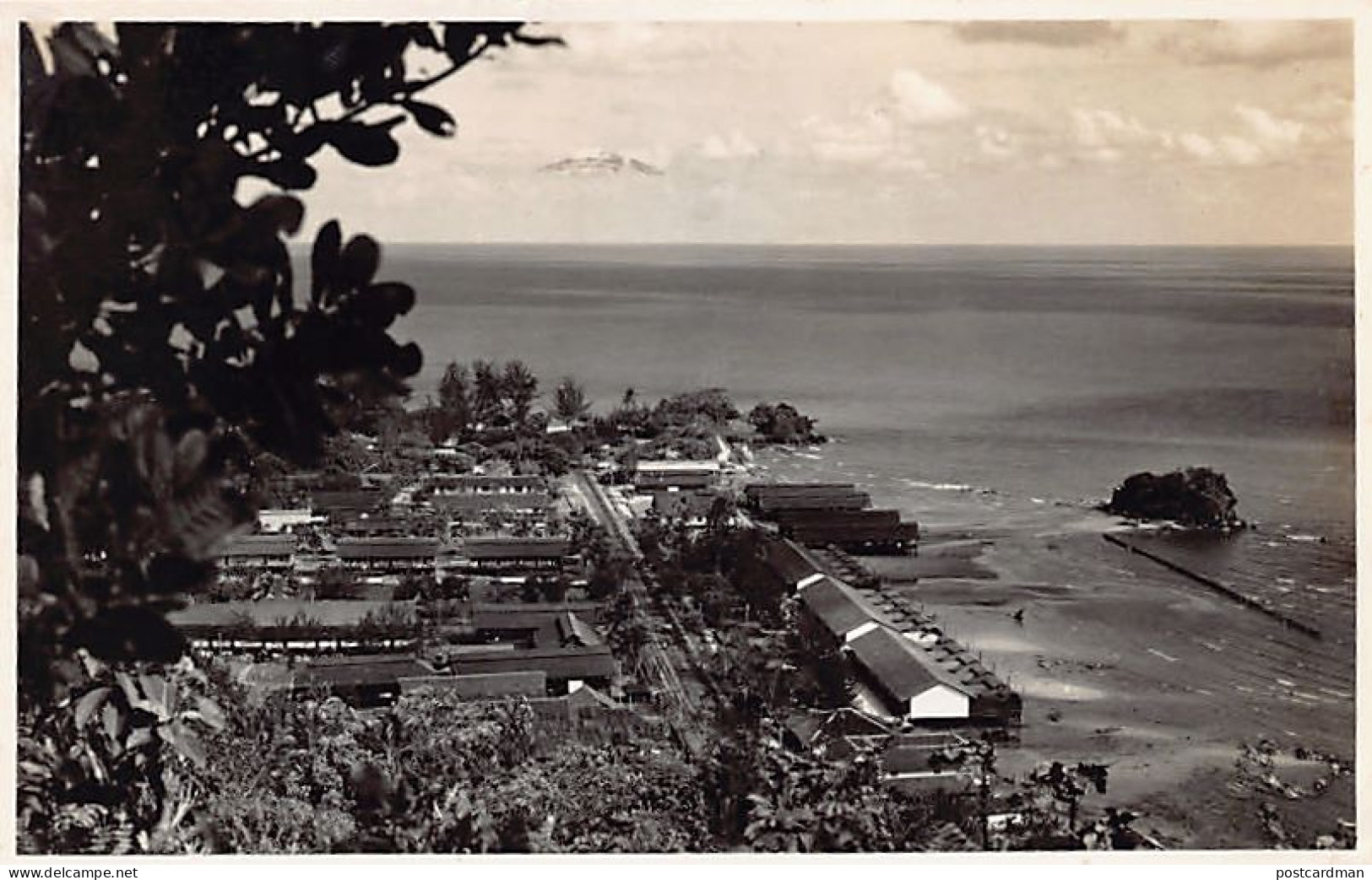 Indonesia - BALIKPAPAN Borneo - Bird's Eye View - REAL PHOTO - Indonesia