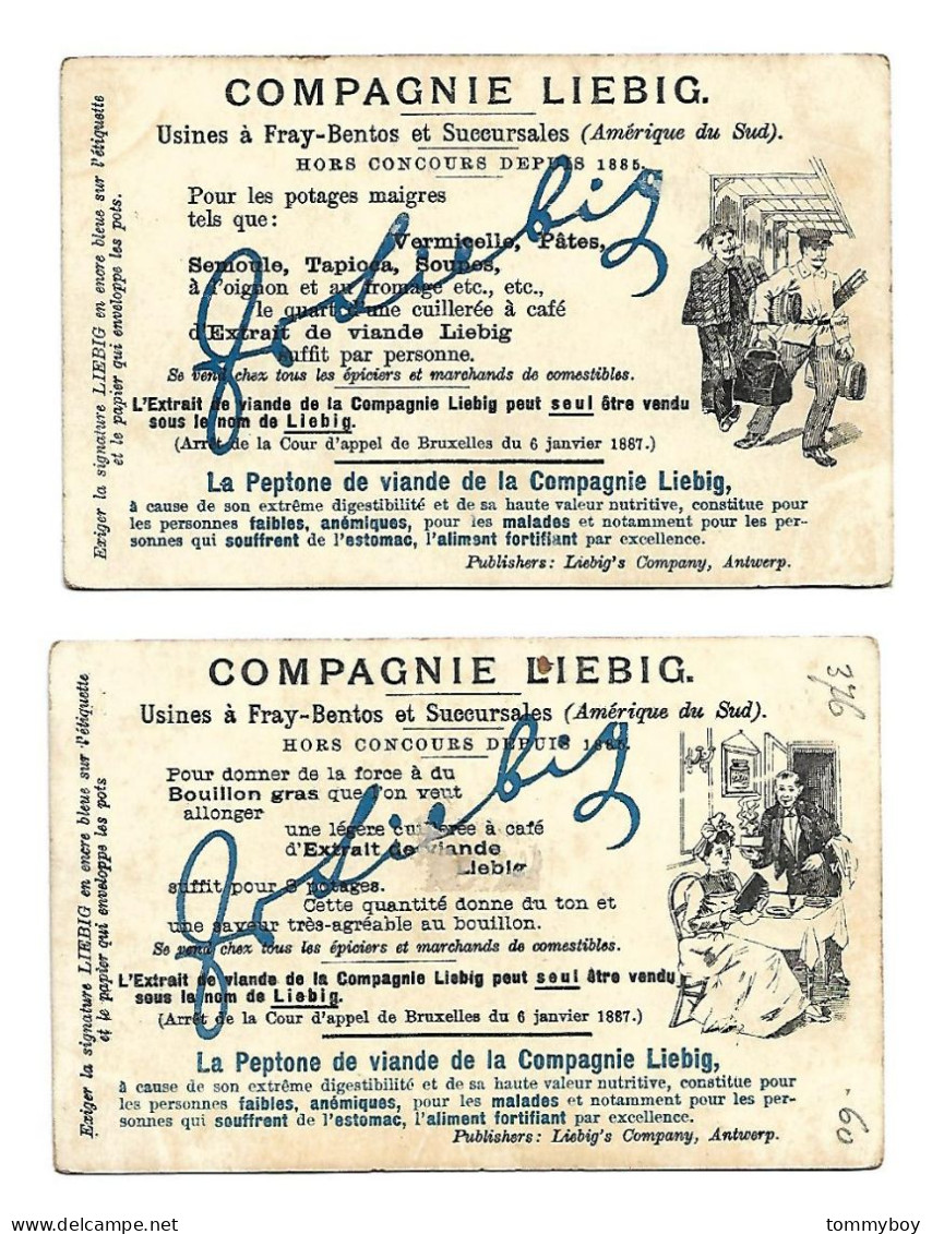 S 502, Liebig 6 Cards, Types De Vaisseaux De Guerre (spots)  (ref B10) - Liebig