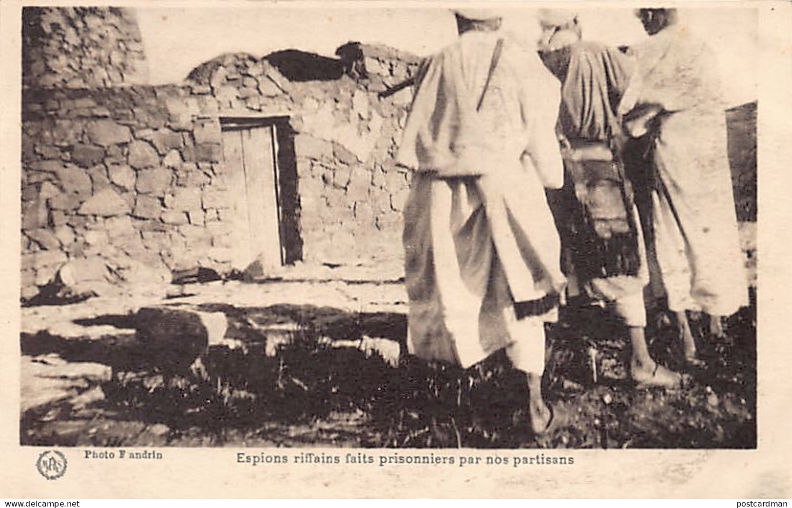 Maroc - Guerre Du Rif - Espions Rifains Faits Prisonniers Par Nos Partisans - Ed - Other & Unclassified