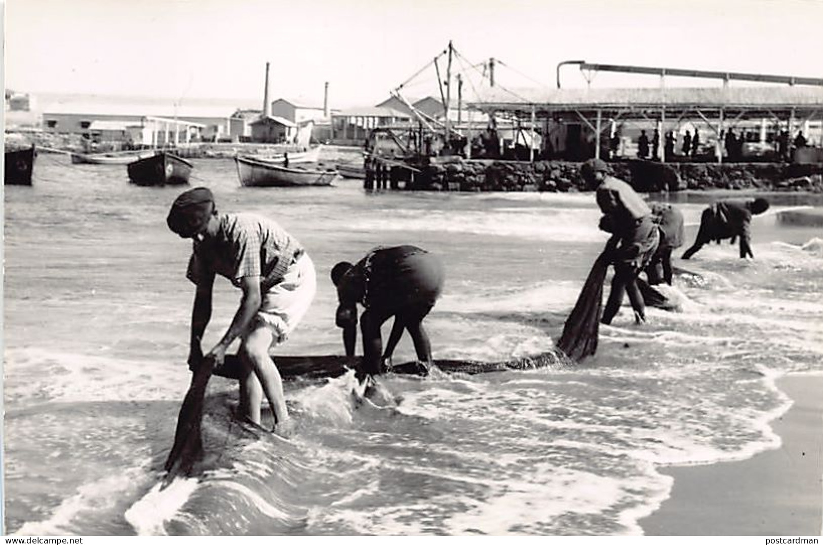 Angola - MOÇÂMEDES - Washing Fishing Nets - Publ. Direcçao Dos Serviços De Economica  - Angola