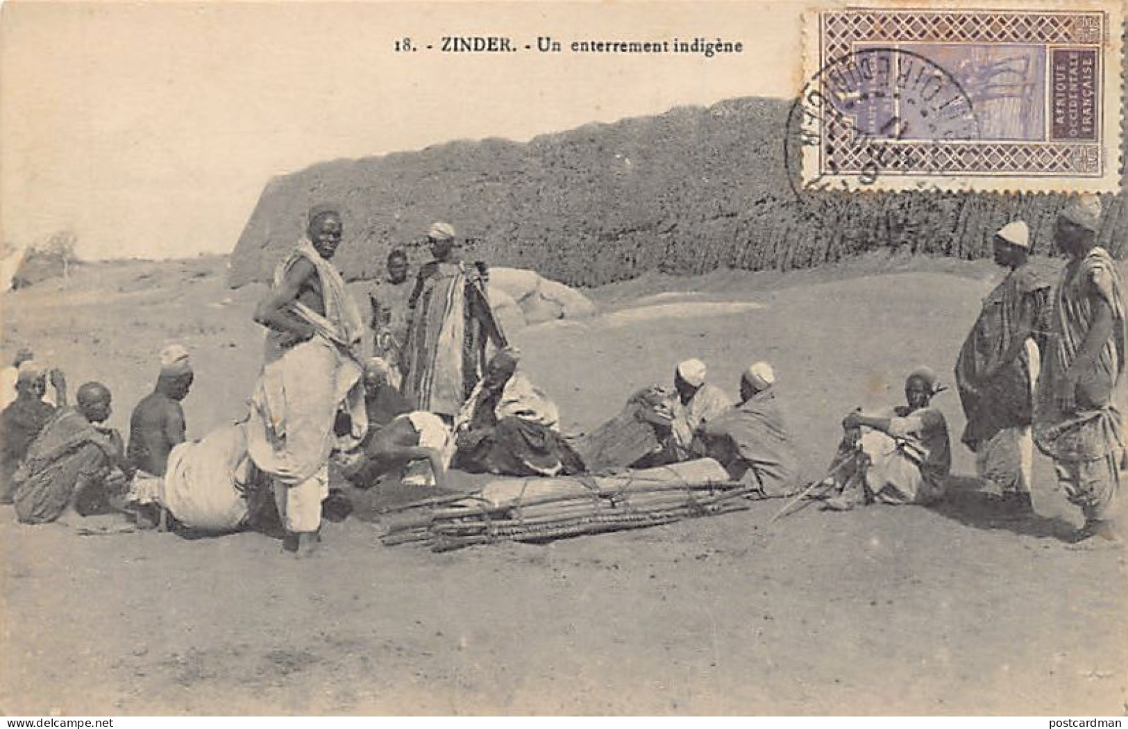 Niger - ZINDER - Un Enterrement Indigène - Ed. Inconnu 18 - Niger