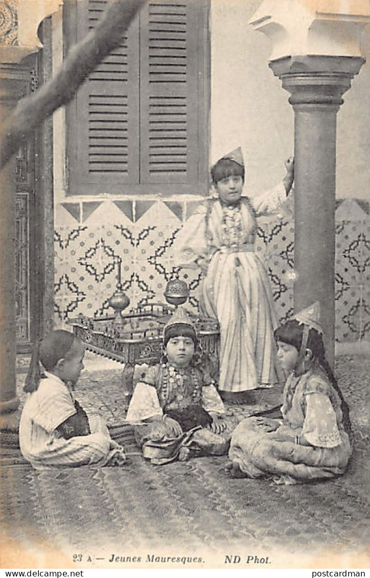 Algérie - Jeunes Mauresques - Ed.ND Phot. Neurdein 23A - Vrouwen