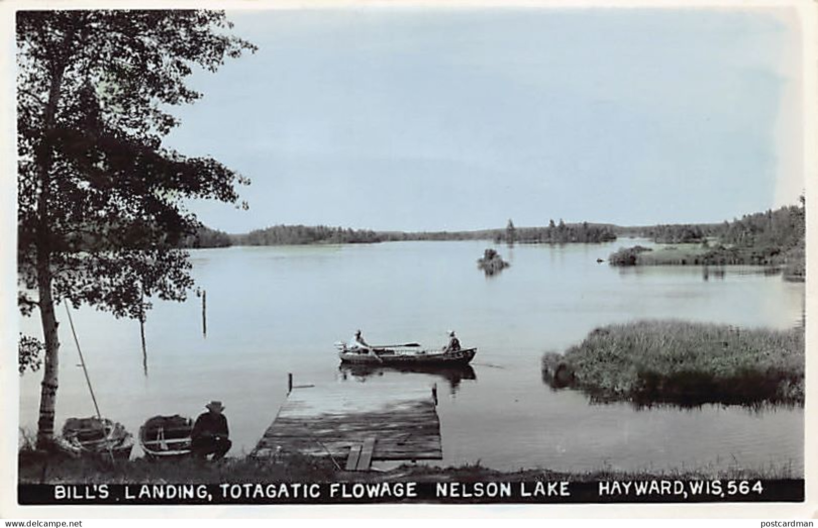 Usa - HAYWARD (WI) Bill's Landing, Totagatic Flowage Nelson Lake - REAL PHOTO - Autres & Non Classés