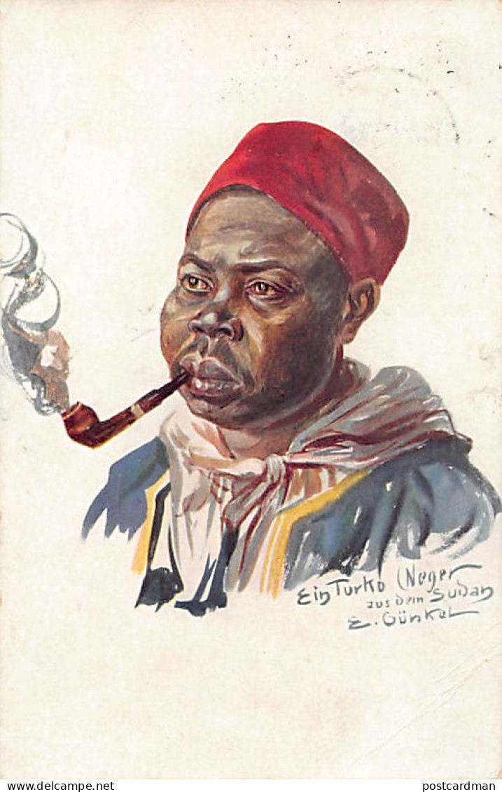 Sénégal - Tirailleurs Sénégalais Prisonnier En Allemagne D'après Une Peinture D'Emil Günkel - Ed. Dr. Trenkler & Co.  - Senegal