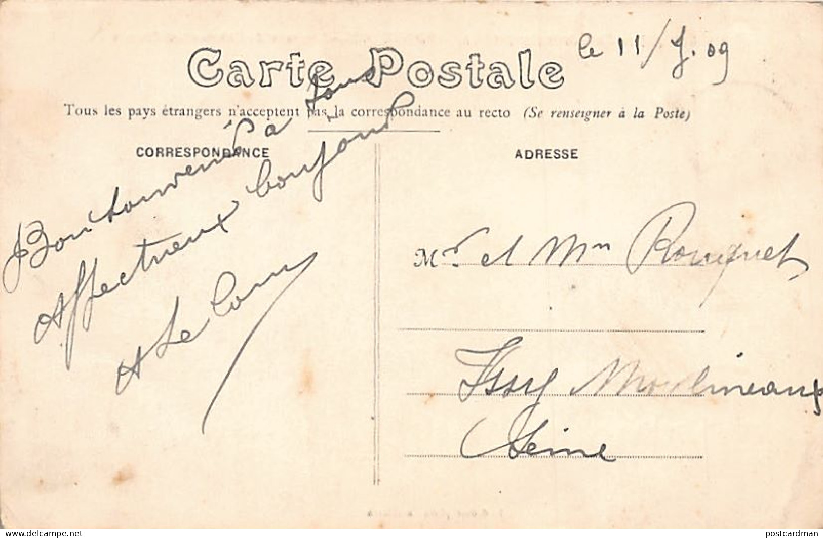 Campagne Du Maroc (1907-1909) - BOU BECKER - Logement Du Commandant D'Armes - Ed. P. Grébert 634 - Other & Unclassified