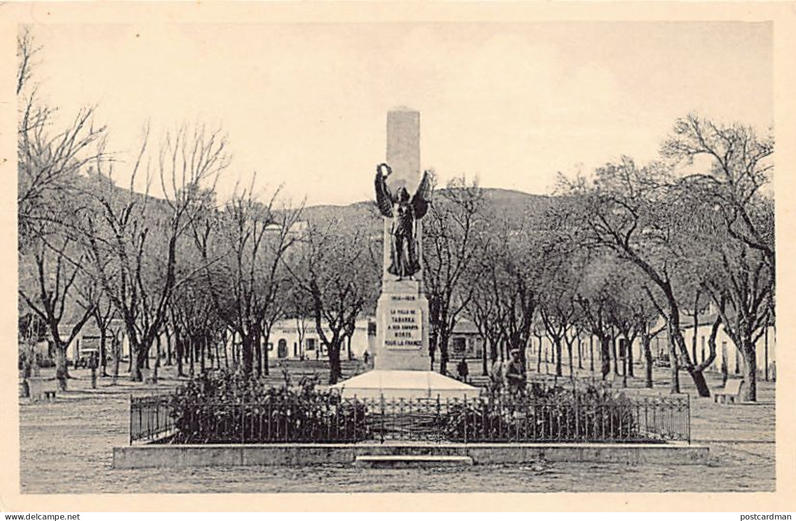 Tunisie - TABARKA - Monument Aux Morts - Ed. Ancre D'Or 58 - Tunisie