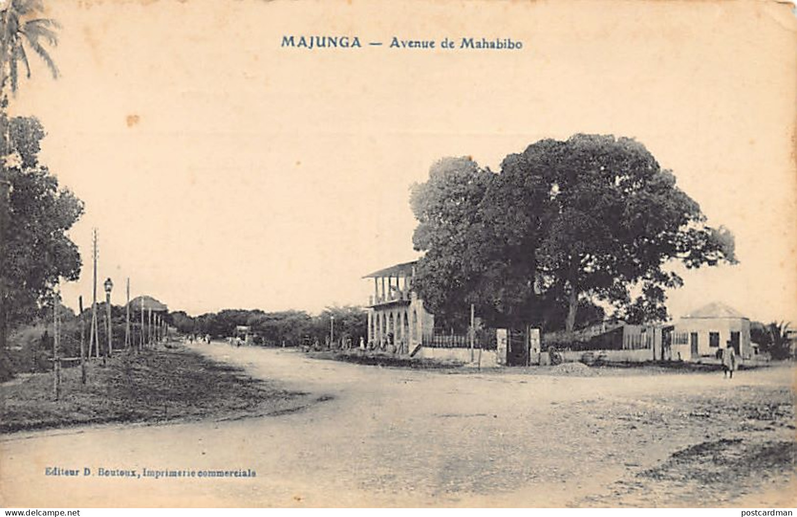 Madagascar - MAJUNGA - Avenue De Mahabibo - Ed. D. Boutoux  - Madagaskar