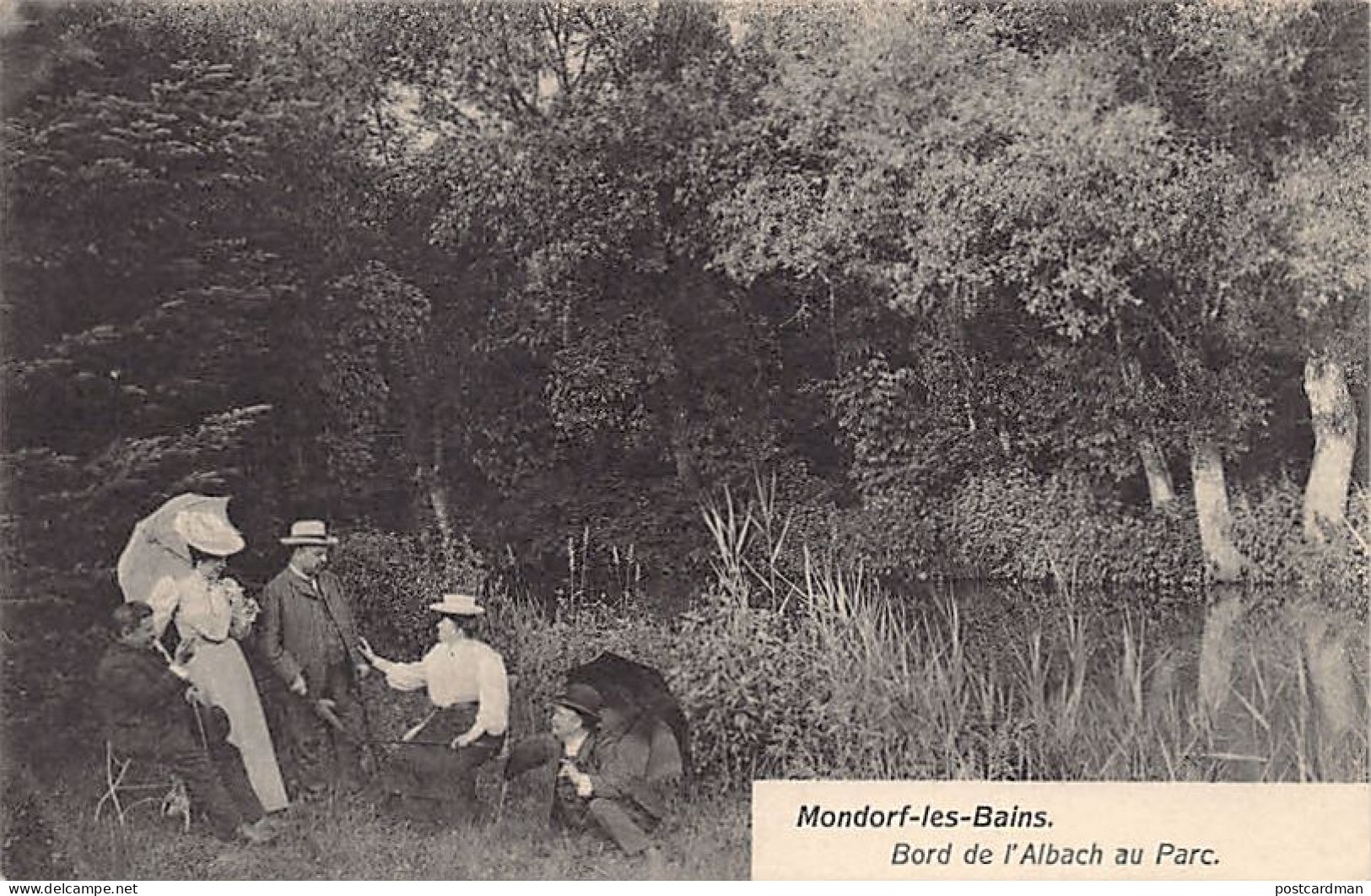 Luxembourg - MONDORF LES BAINS - Bord De L'Albach Au Parc - Ed. N. Schumacher 51 - Bad Mondorf