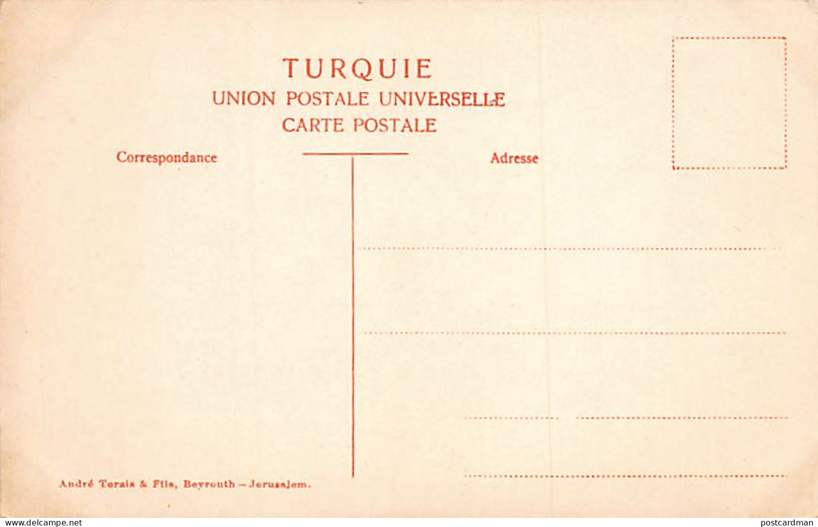 Palestine - Bedouins Music - Publ. André Terzis & Fils  - Palestine