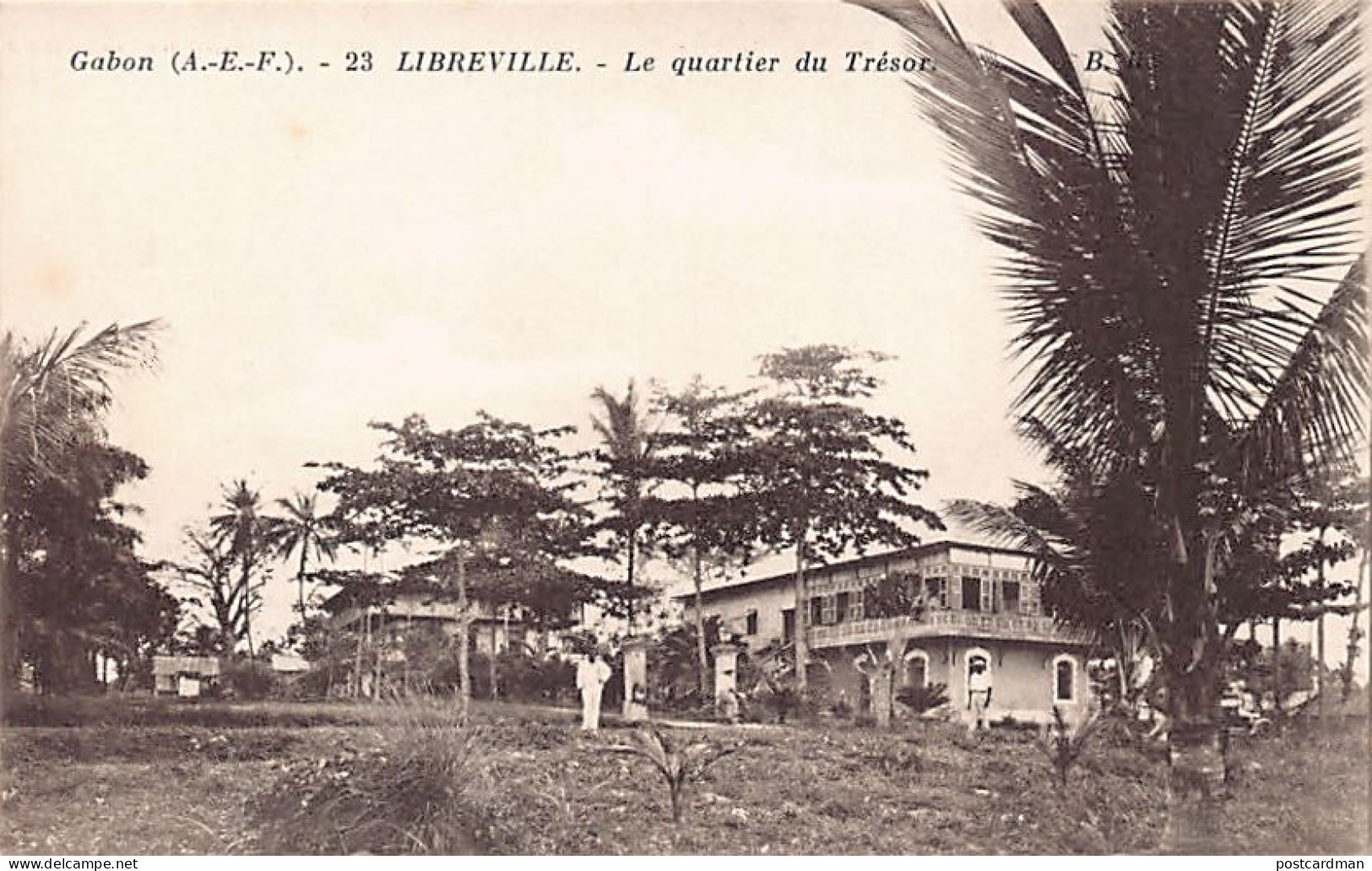Gabon - LIBREVILLE - Le Quartier Du Trésor - Ed. Bloc Frères 23 - Gabon