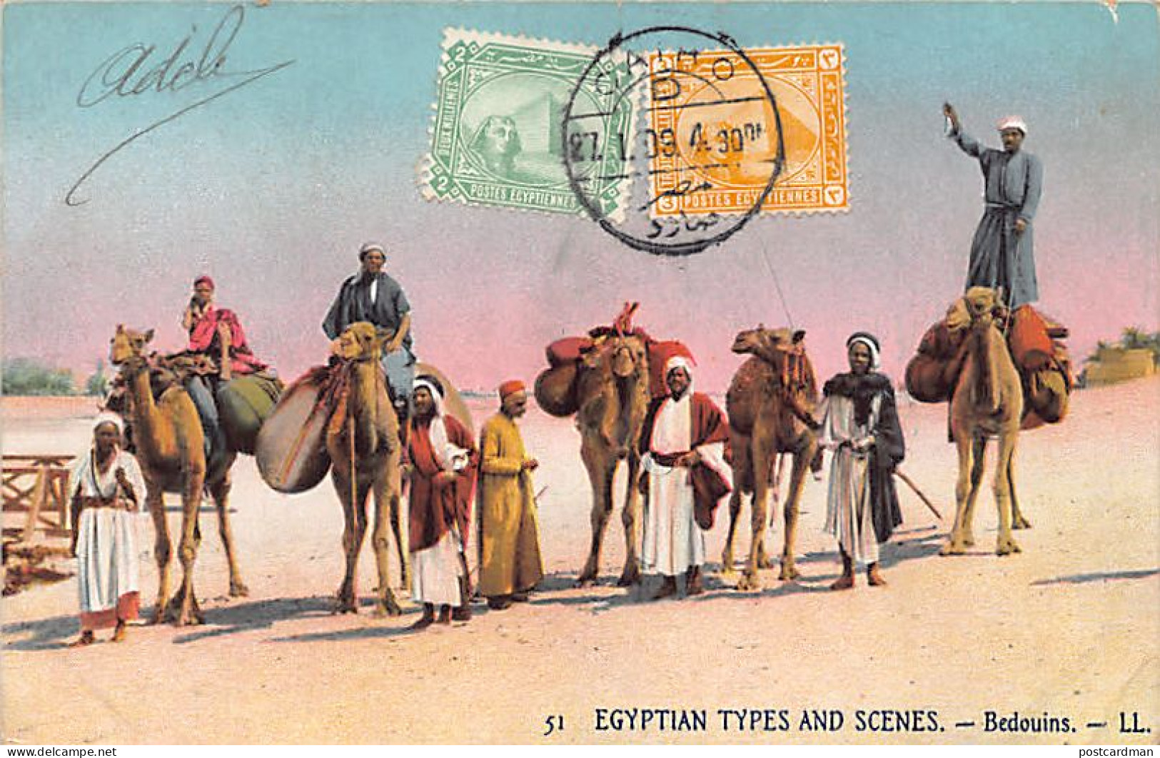 Egypt - Egyptian Types & Scenes - Bedouins - Publ. LL Levy 51 - Autres & Non Classés