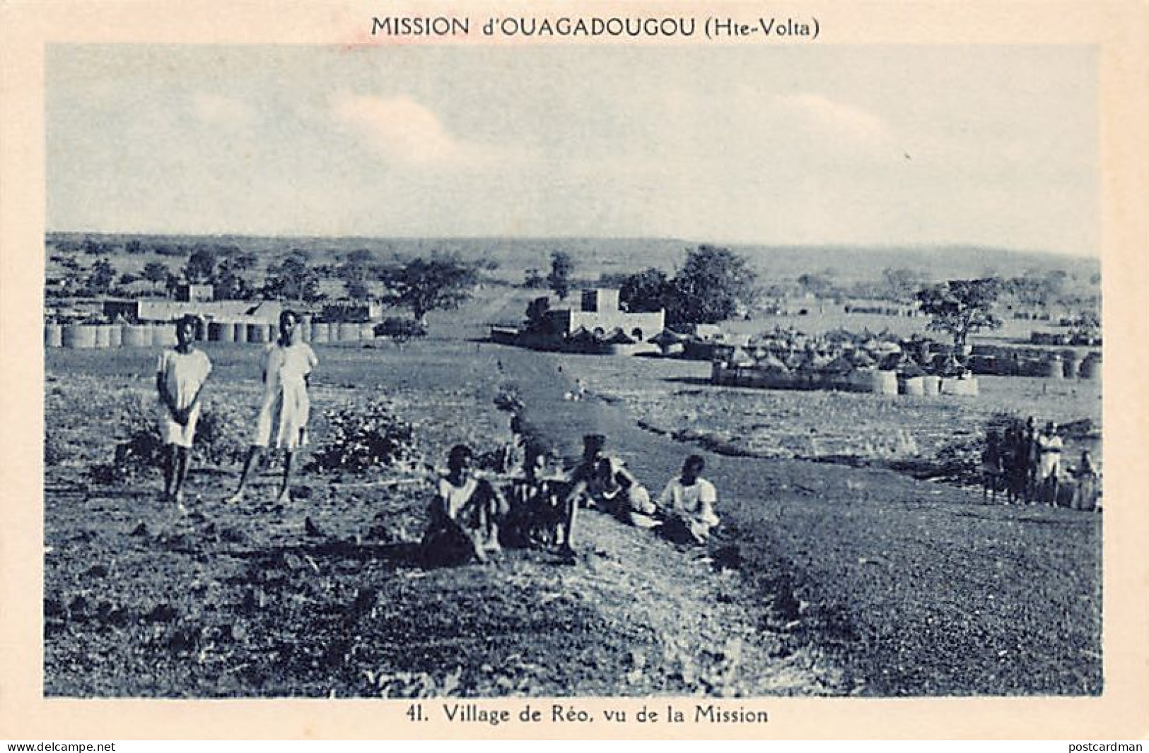 Burkina Faso - Village De Réo, Vu De La Mission - Ed. Mission D'Ouagadougou 41 - Burkina Faso