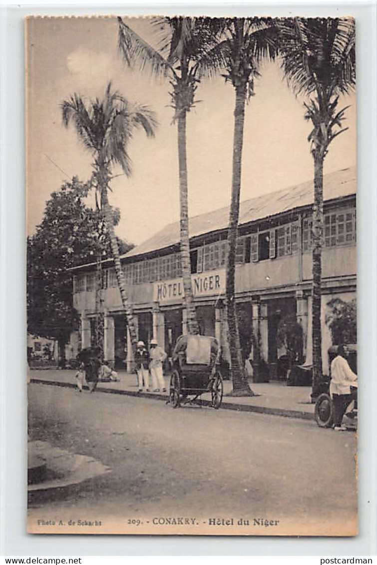 Guinée - CONAKRY - Hôtel Du Niger - Ed. A. De Schacht 209 - Guinea