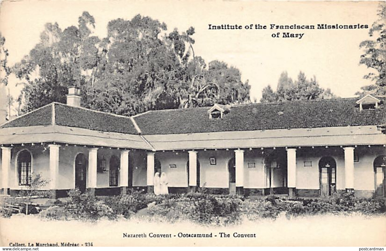 India - OOTACAMMUND Ooty - Nazareth Convent - The Chapel - Publ. Institute Of The Franciscan Missionaries Of Mary  - Inde