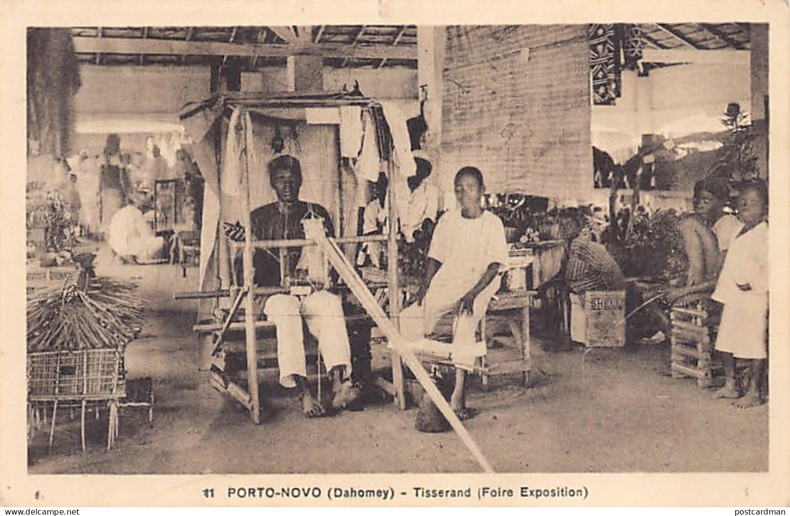 Bénin - PORTO NOVO - Tisserand (Foire Exposition) - Ed. E. C. Haag 11 - Benin