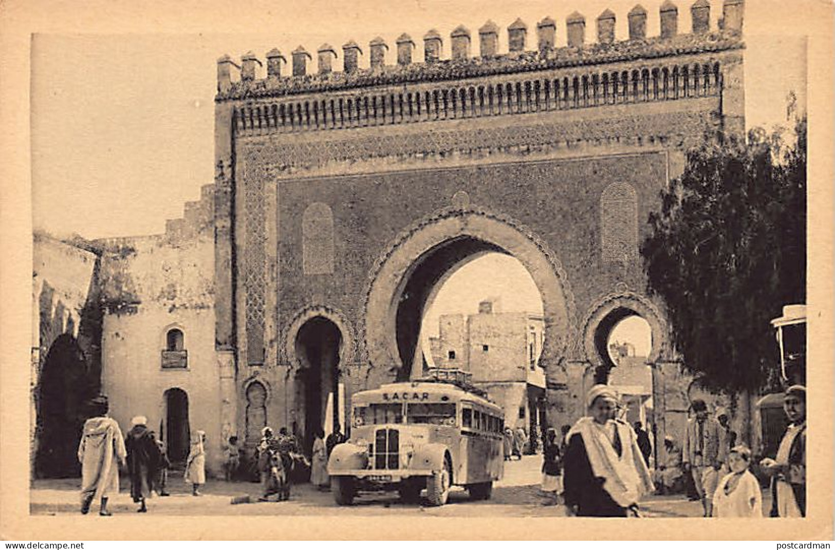 Maroc - CASABLANCA - Car De Luxe De La SACAR - Ed. M. Gueugnon  - Casablanca