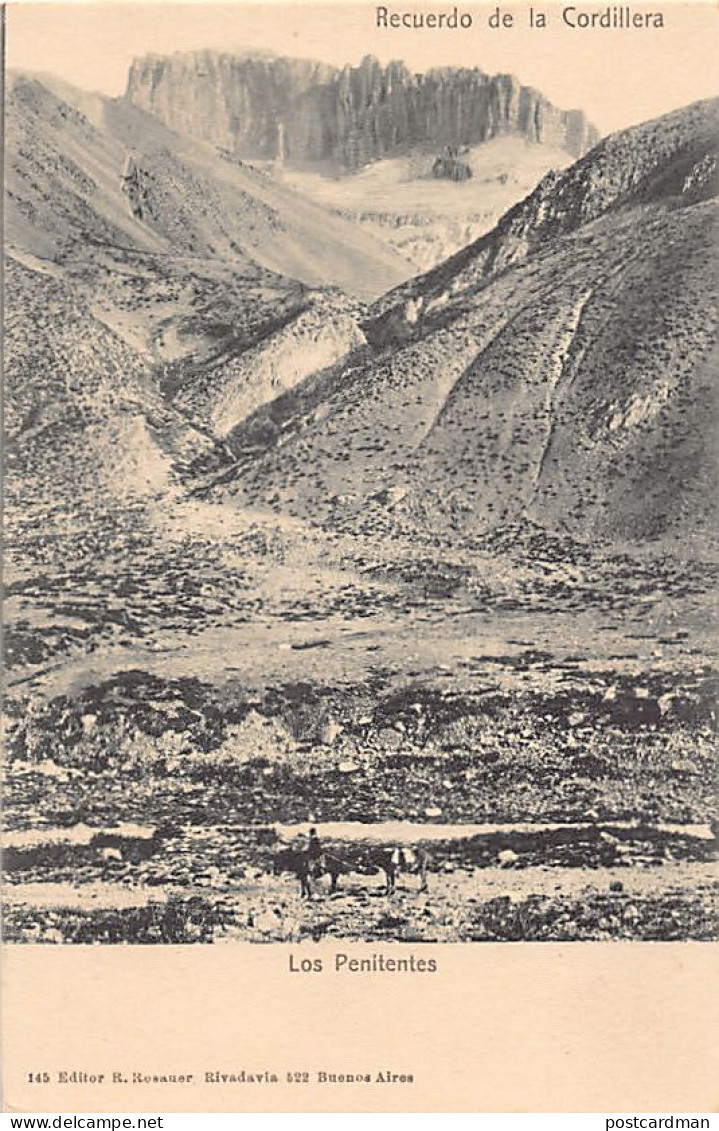 Argentina - Recuerdo De La Cordillera - Los Penitentes - Ed. R. Rosauer 145 - Argentinien