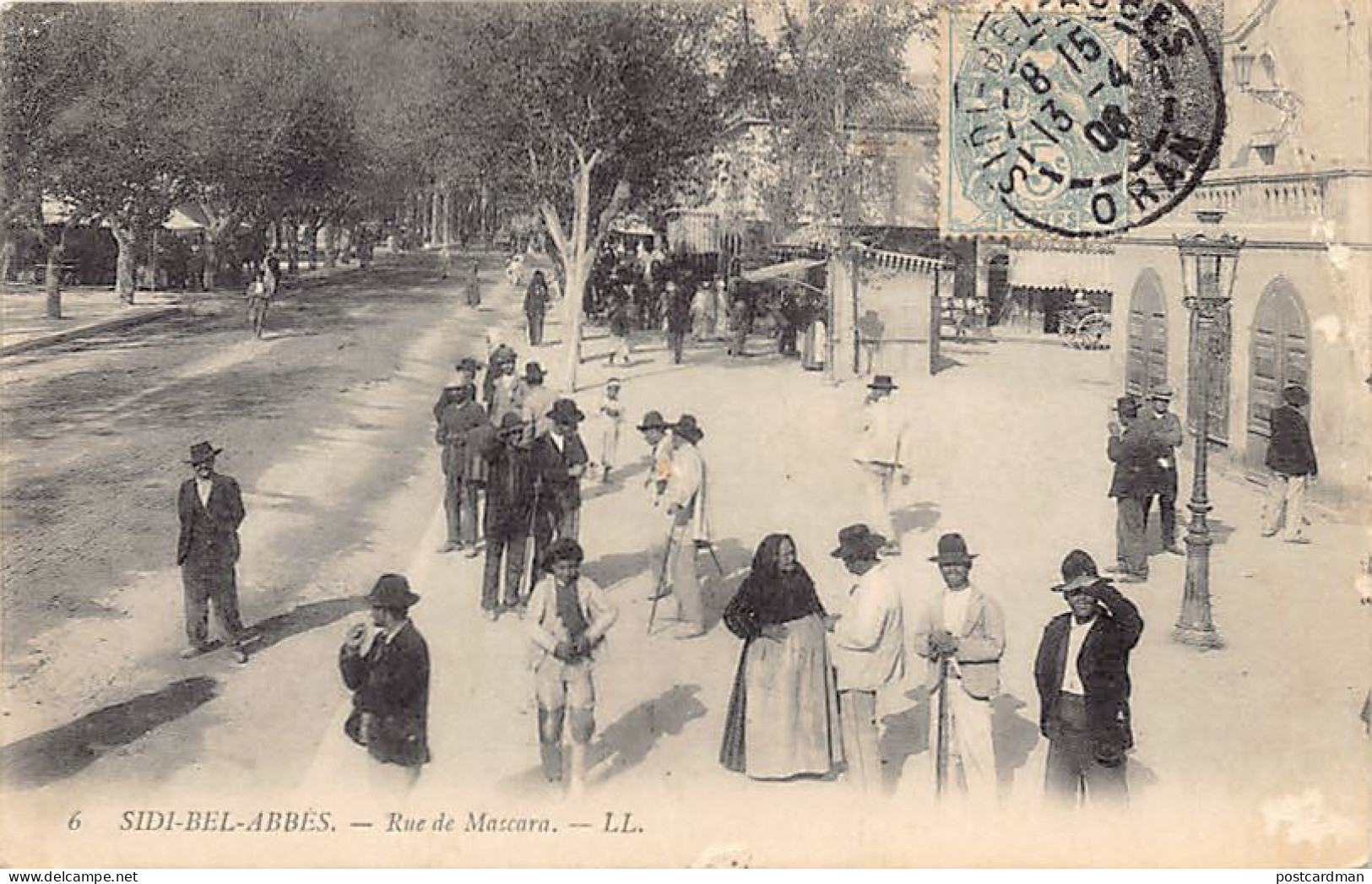 SIDI BEL ABBÈS - Rue De Mascara - Ed. LL Lévy 6 - Sidi-bel-Abbès