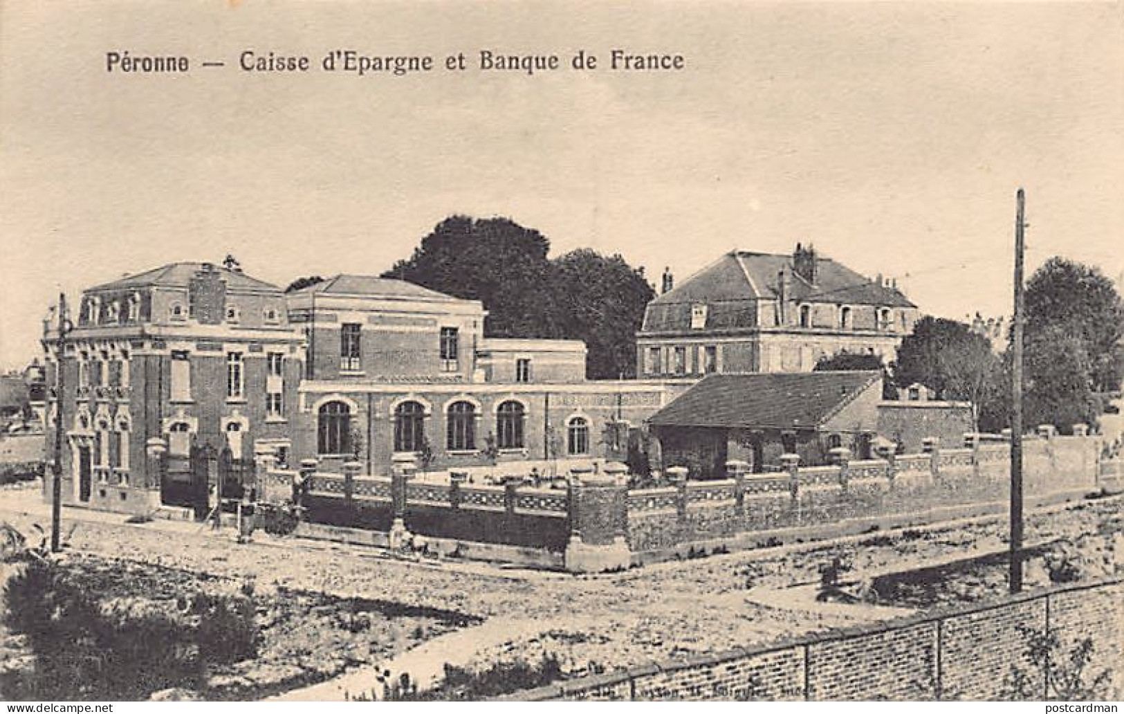 PERONNE (80) Caisse D'Epargne Et Banque De France - Peronne