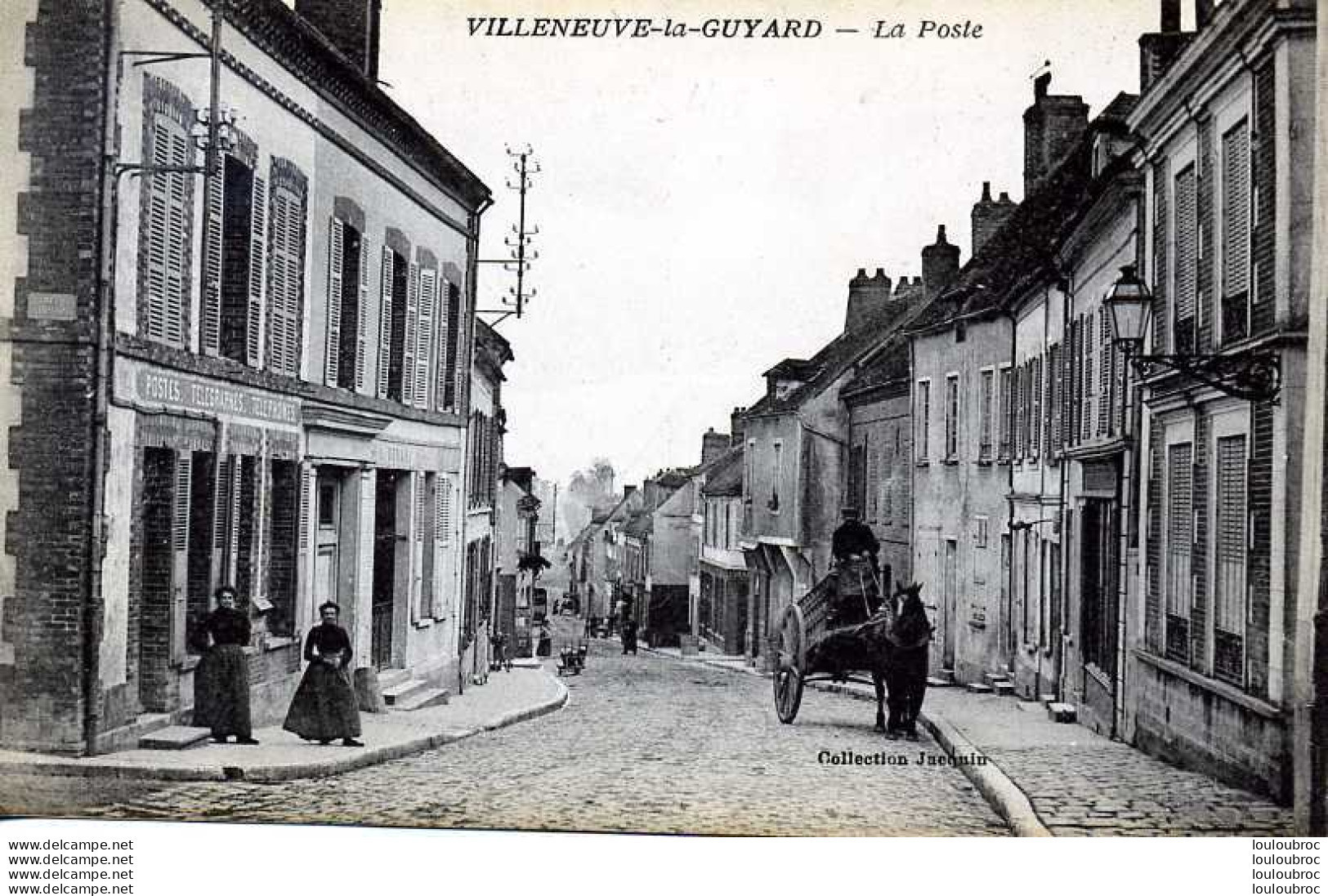 89 VILLENEUVE LA GUYARD  LA POSTE - Villeneuve-la-Guyard