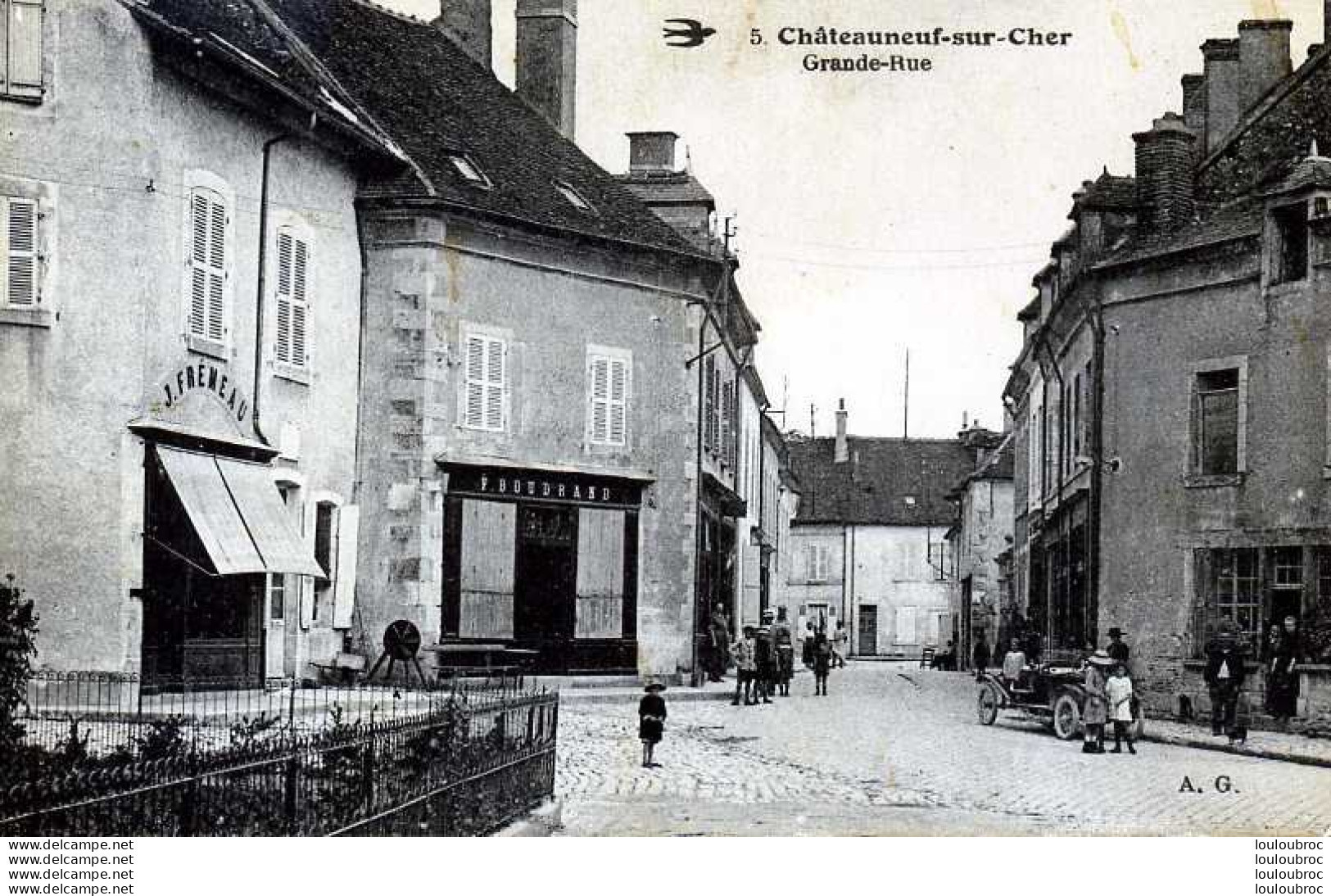 18 CHATEAUNEUF SUR CHER GRANDE RUE - Chateauneuf Sur Cher