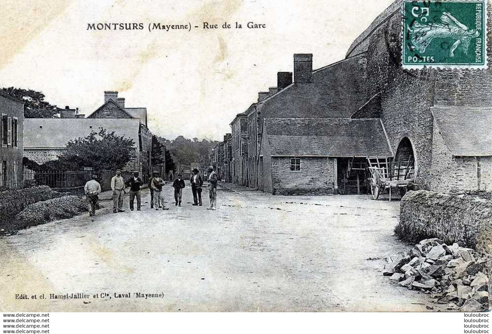 53 MONTSURS RUE DE LA GARE - Autres & Non Classés