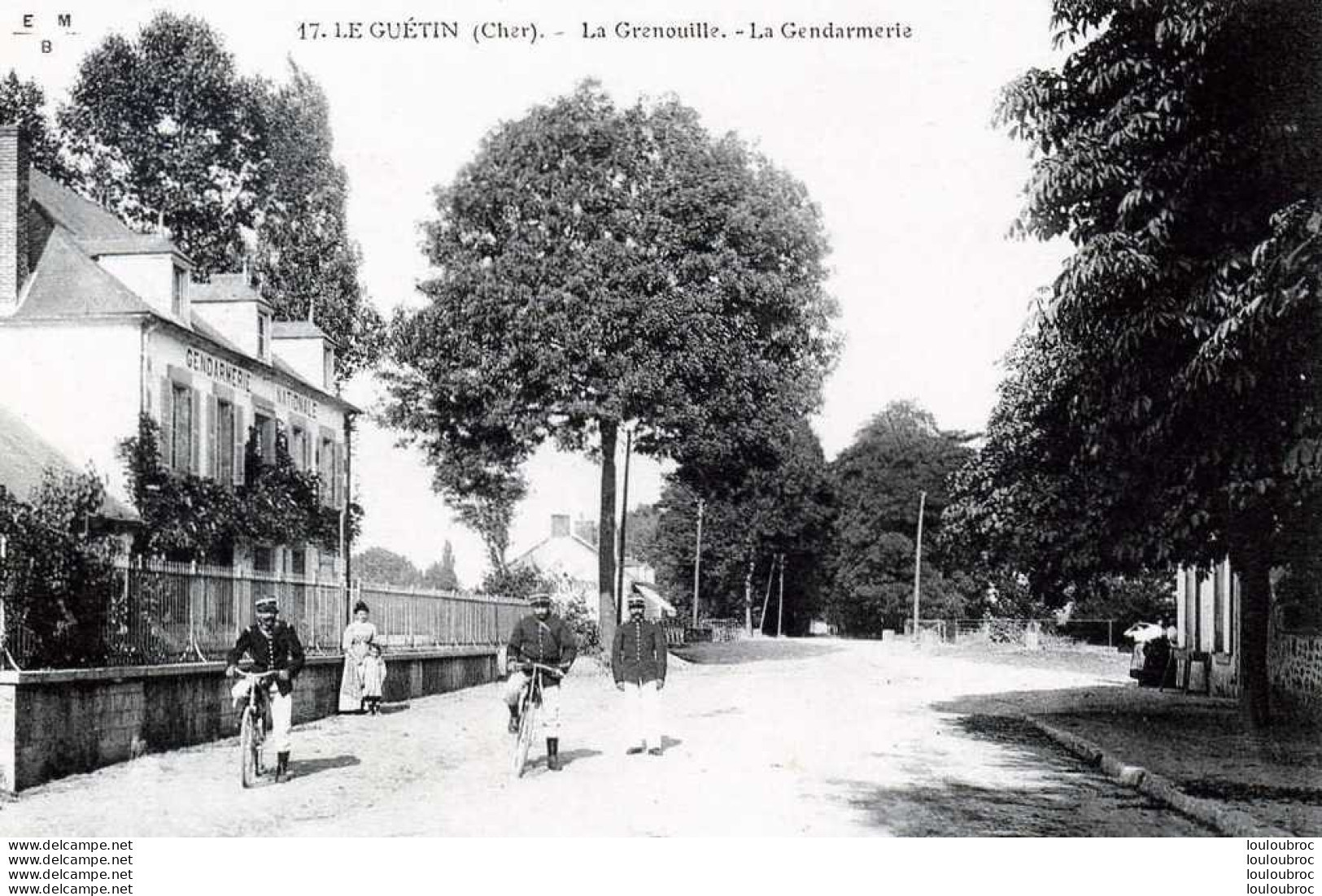 18 LE GUETIN LA GRENOUILLE LA GENDARMERIE - Otros & Sin Clasificación