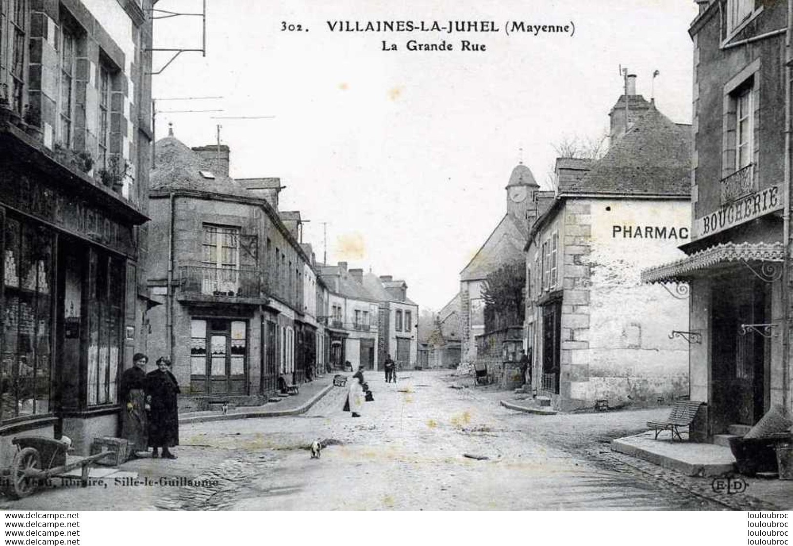 53 VILLAINES LA JUHEL LA GRANDE RUE - Villaines La Juhel