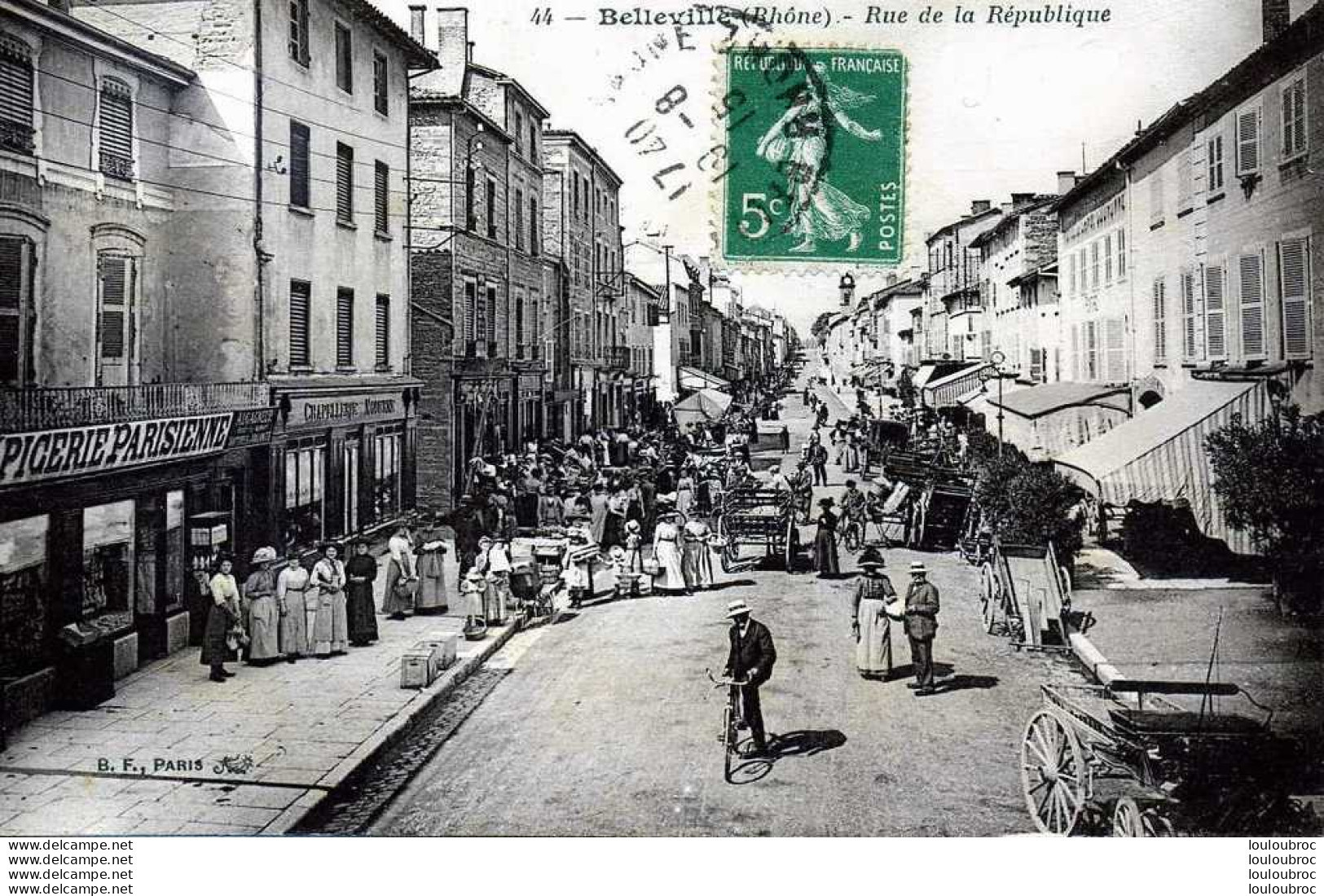 69 BELLEVILLE RUE DE LA REPUBLIQUE - Belleville Sur Saone