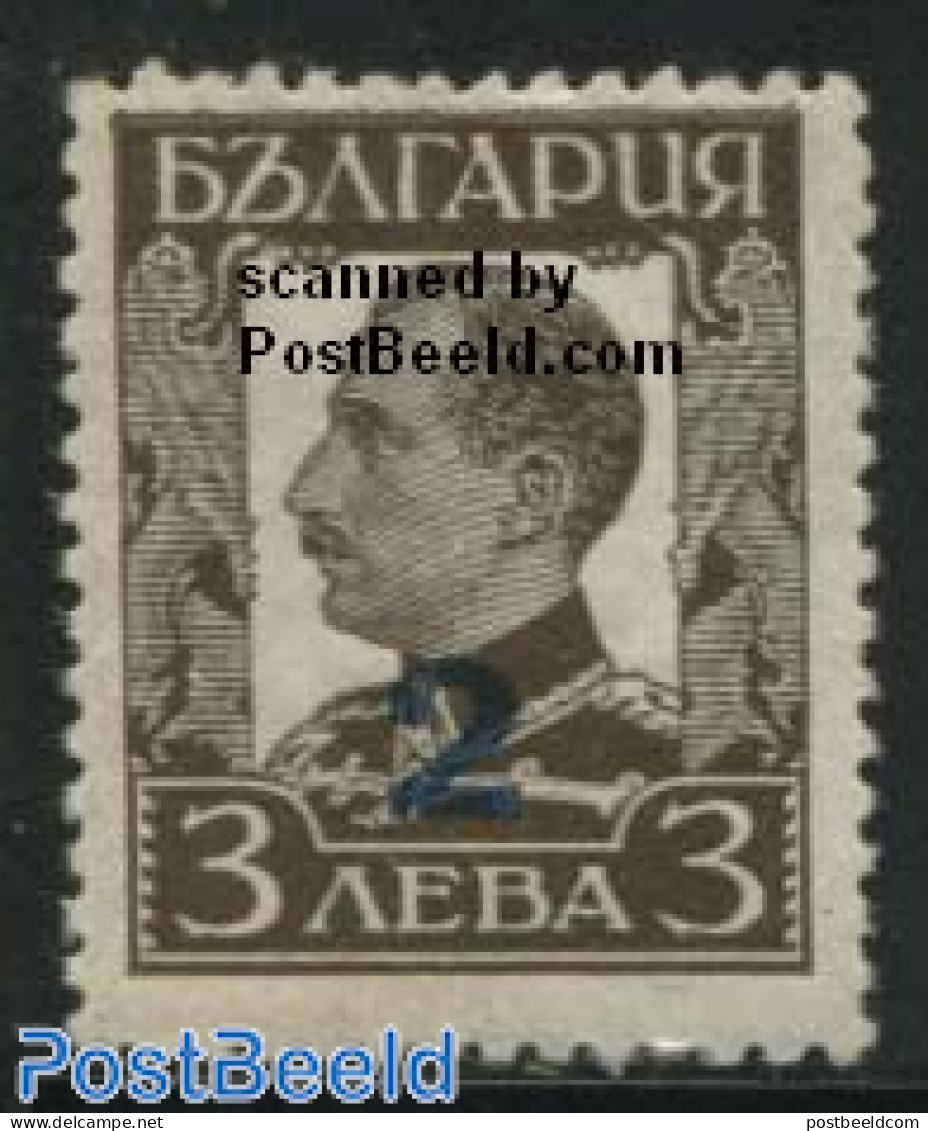 Bulgaria 1934 Definitive, Overprint 1v, Mint NH - Unused Stamps