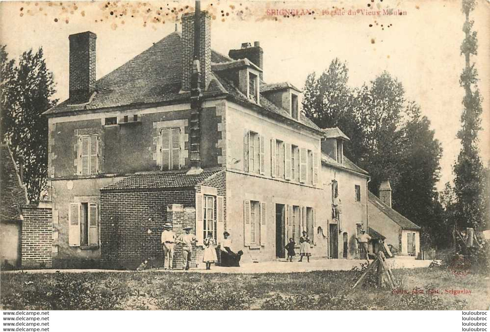 89 SEIGNELAY  FACADE DU VIEUX MOULIN - Seignelay