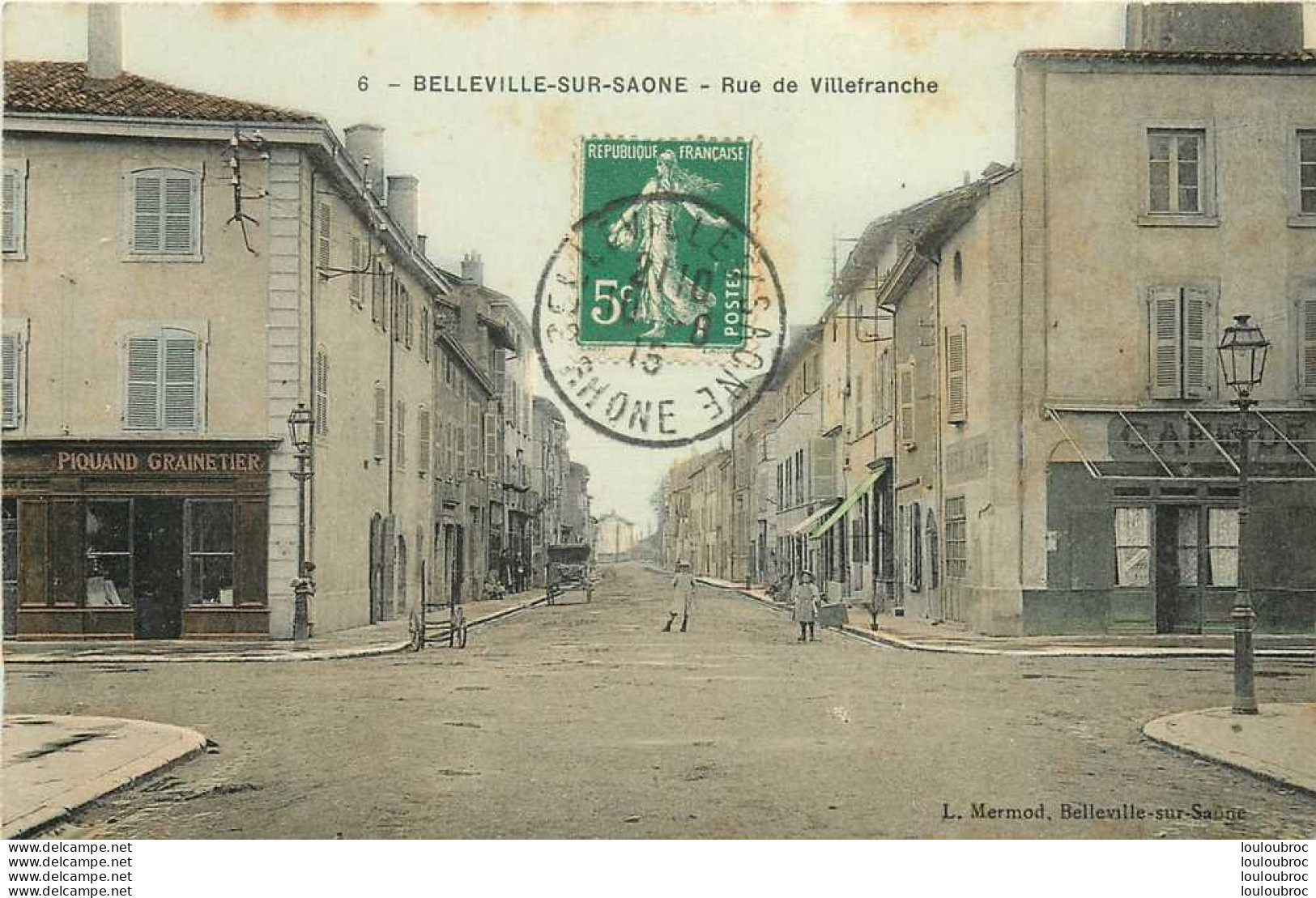 69 BELLEVILLE SUR SAONE RUE DE VILLEFRANCHE - Belleville Sur Saone