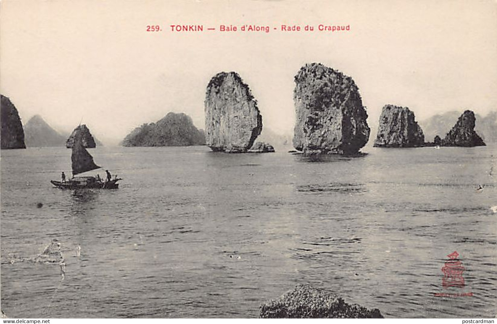 Vietnam - Baie D'Along HA LONG - La Rade Du Crapaud - Ed. P. Dieulefils 259 - Viêt-Nam