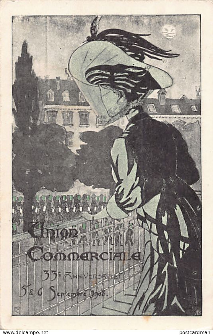 NEUCHÂTEL - 33ème Anniversaire De L'Union Commerciale - Septembre 1908 - Ed. Inconnu  - Neuchâtel