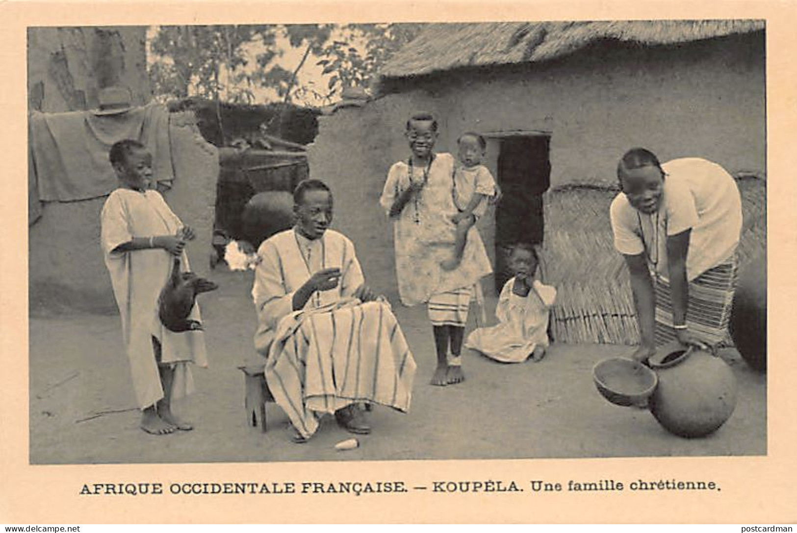 Mali - KOUPÉLA - Une Famille Chrétienne - Ed. Soeurs Missionnaires De N.-D. D'Afrique  - Mali