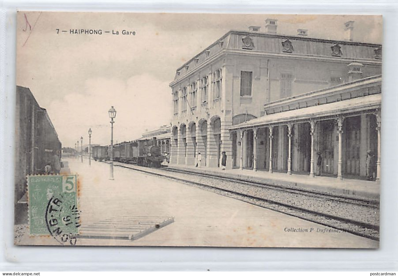 Vietnam - HAIPHONG - La Gare - Ed. P. Dufresne 7 - Viêt-Nam