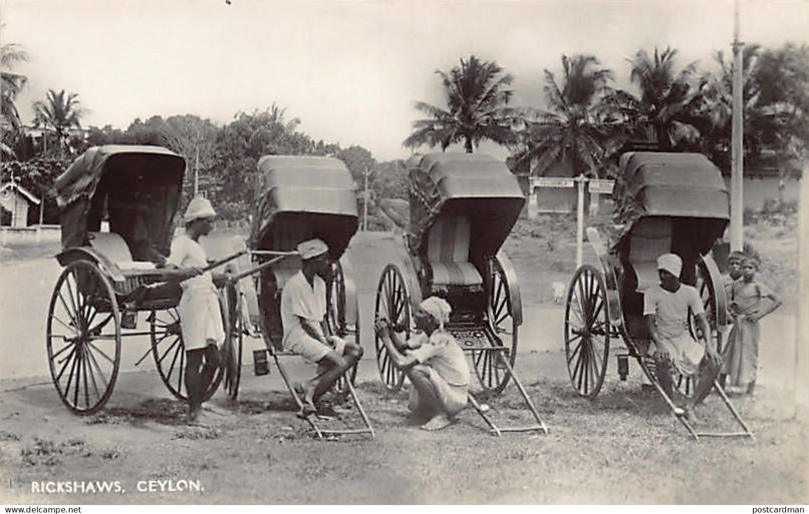 Sri Lanka - Rickshaws - Publ. Plâté Ltd. 86 - Sri Lanka (Ceylon)