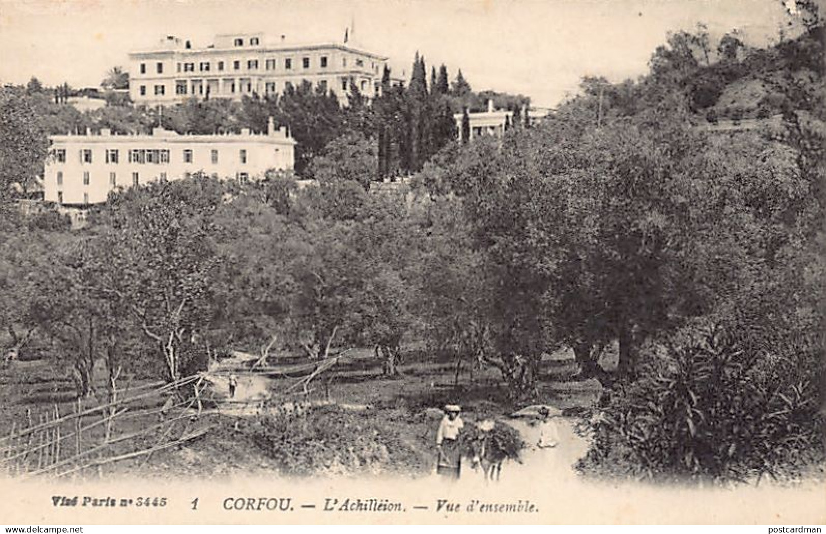 Greece - CORFU - Achilleion - Publ. Levy 1 - Greece